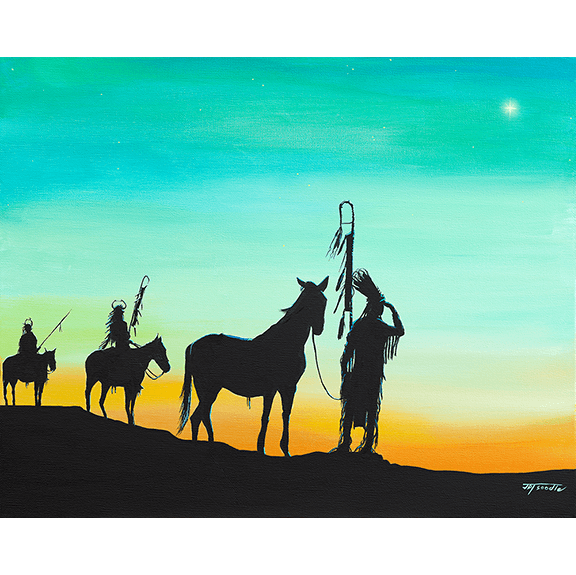 We Three Kings by James D. Tsoodle